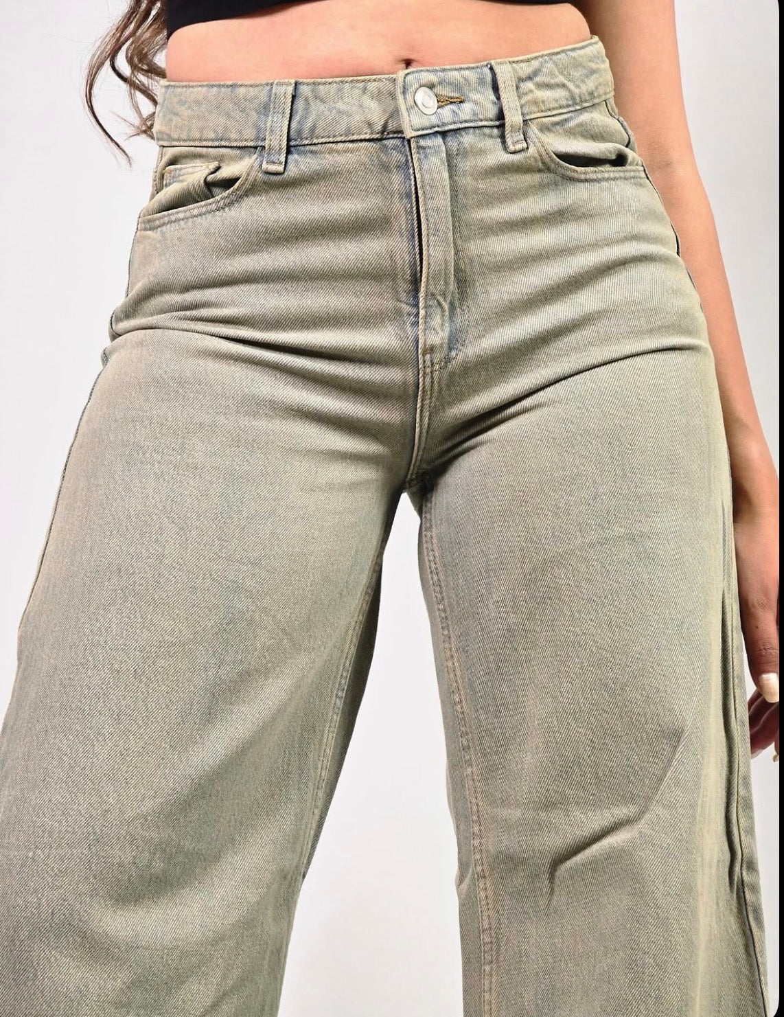 Vintage Baggy Wide Leg Denim