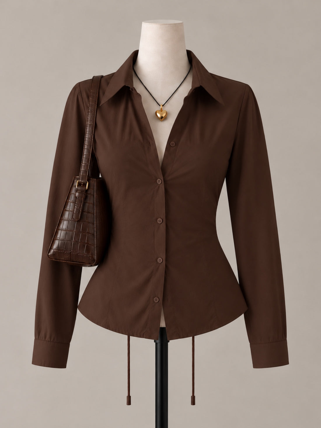 Fitted Corset Shirt