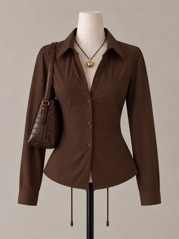 Fitted Corset Shirt