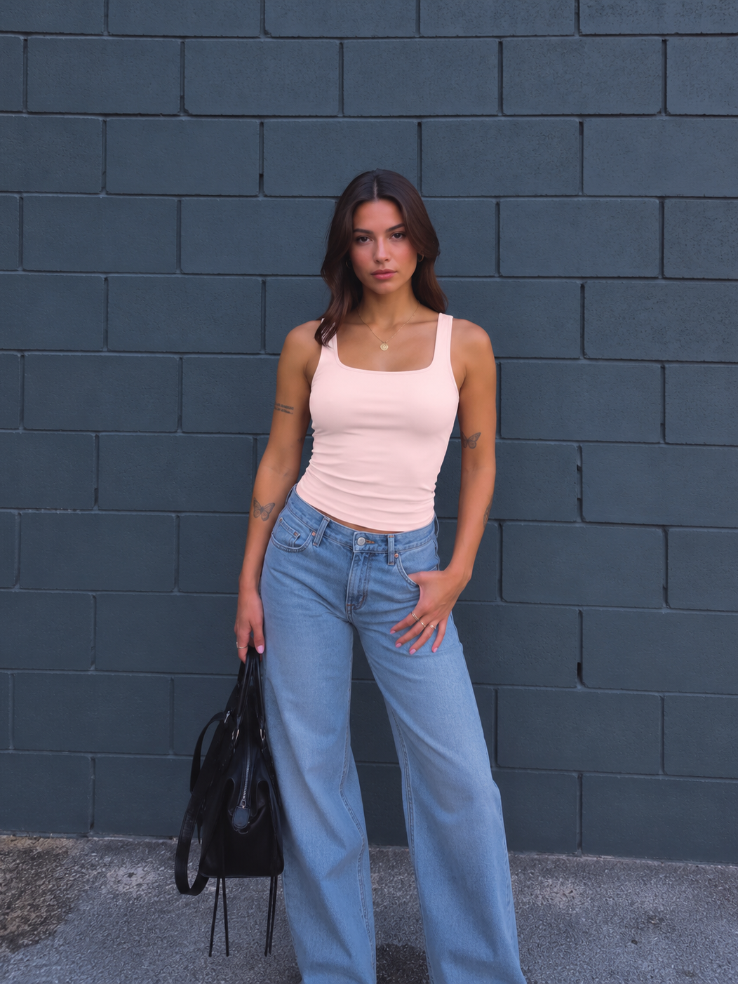 Square Neck Padded Top
