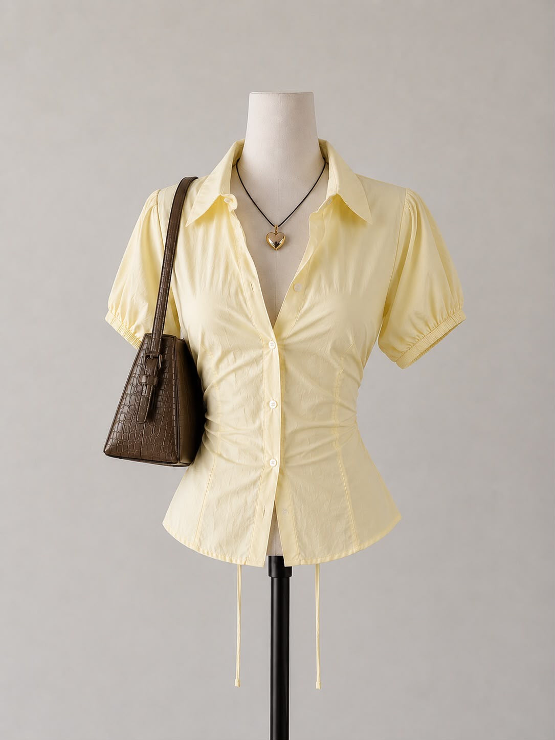 Fitted Half Sleeve Shirt