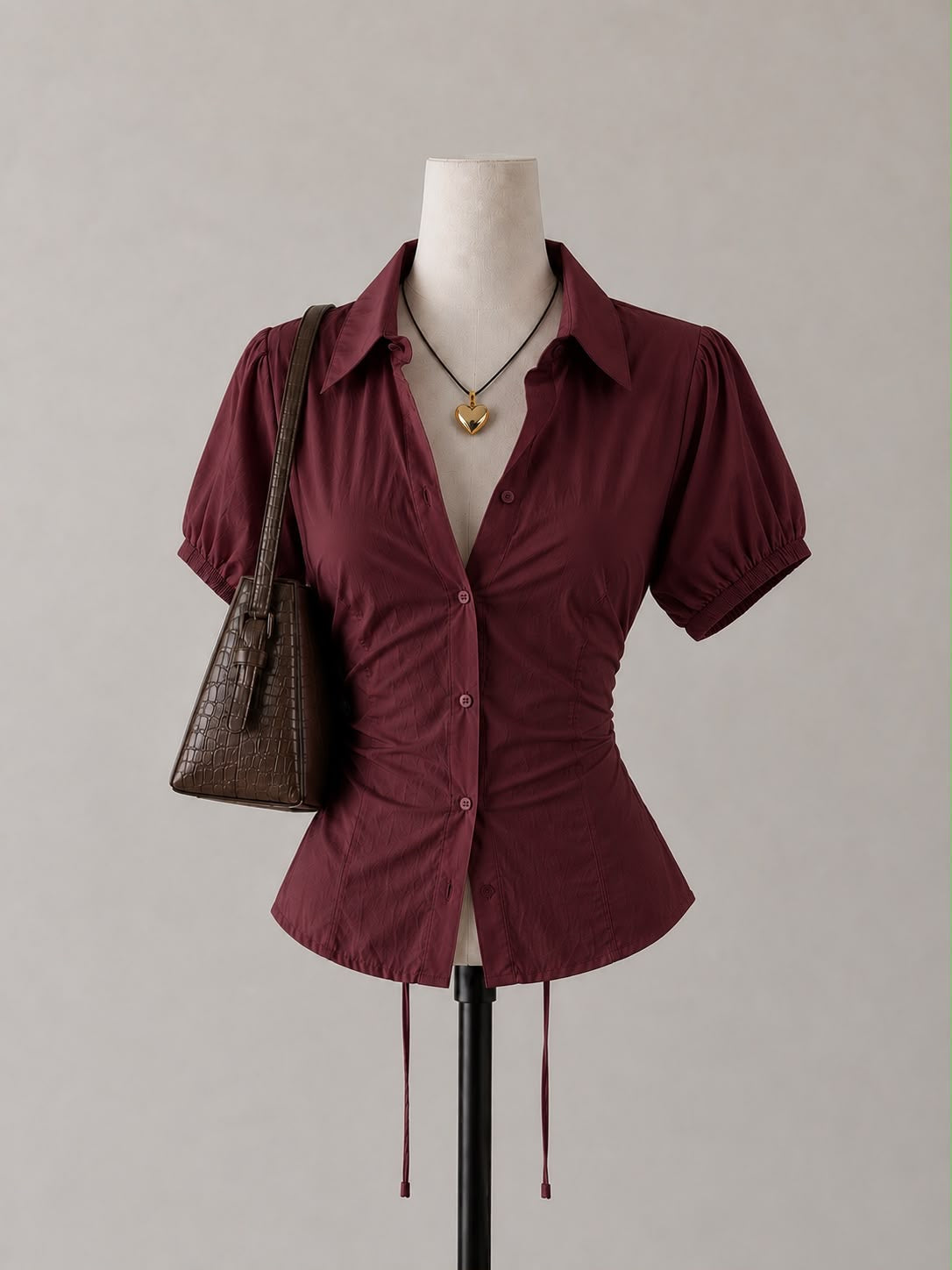 Fitted Half Sleeve Shirt