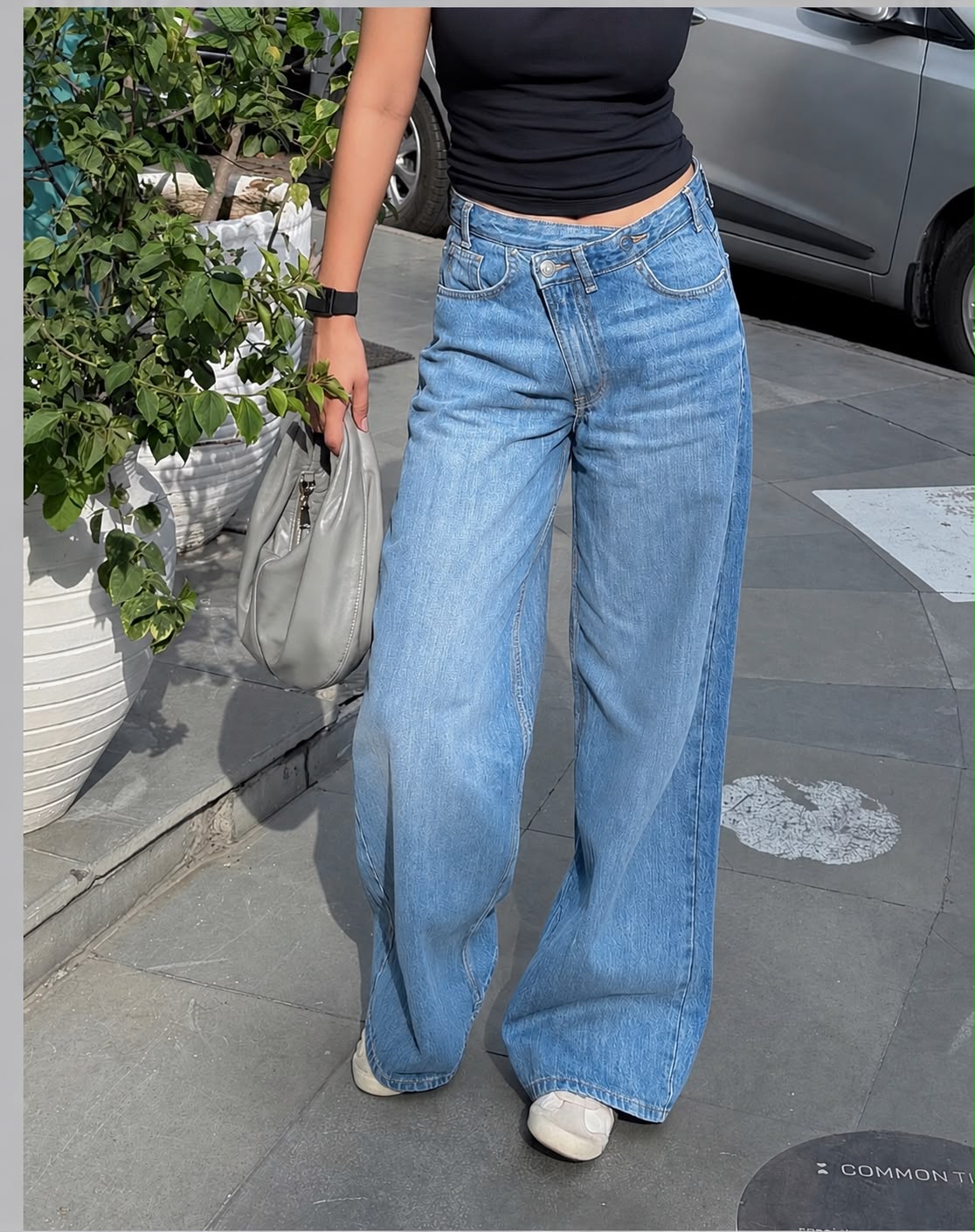 Asymmetrical Denim