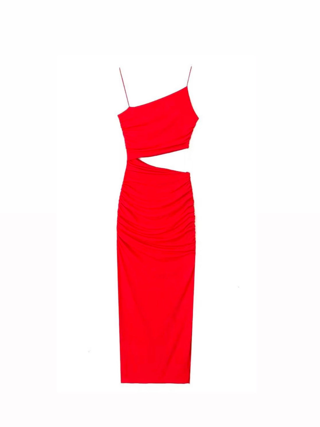 Red Cut-Out Dress