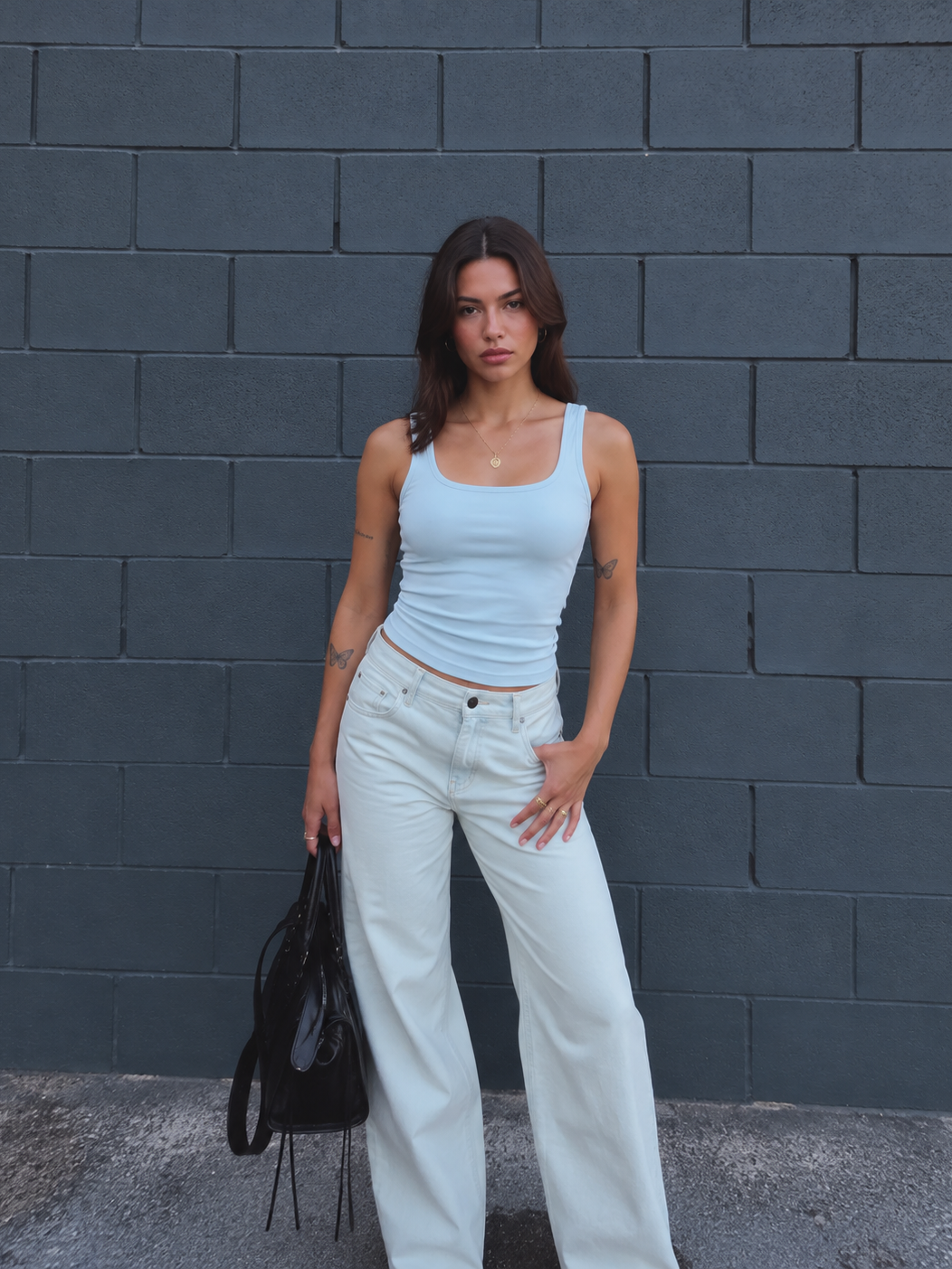 Square Neck Padded Top