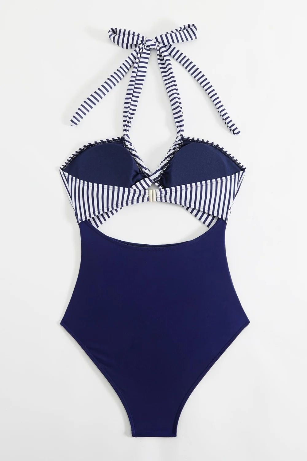 Deep Blue Beachwear With Cover Up