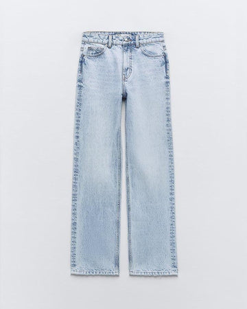Z@ra Blue Straight Fit Denim