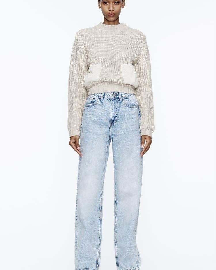 Z@ra Blue Straight Fit Denim