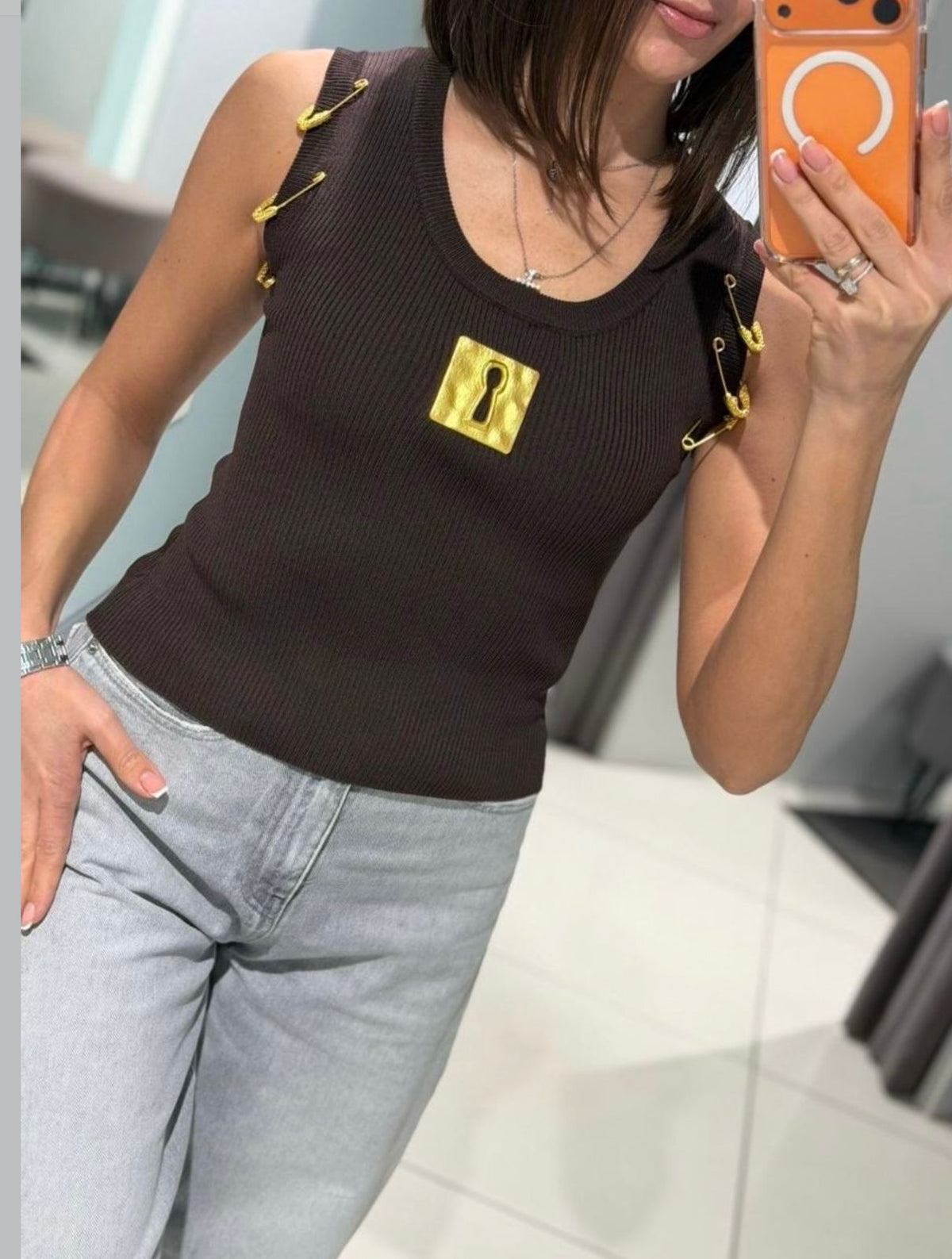 Mocha Tank Top