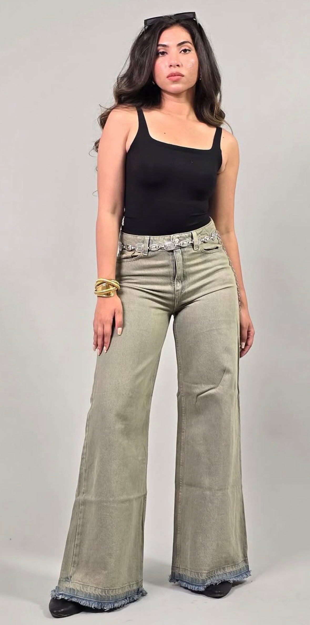 Vintage Baggy Wide Leg Denim