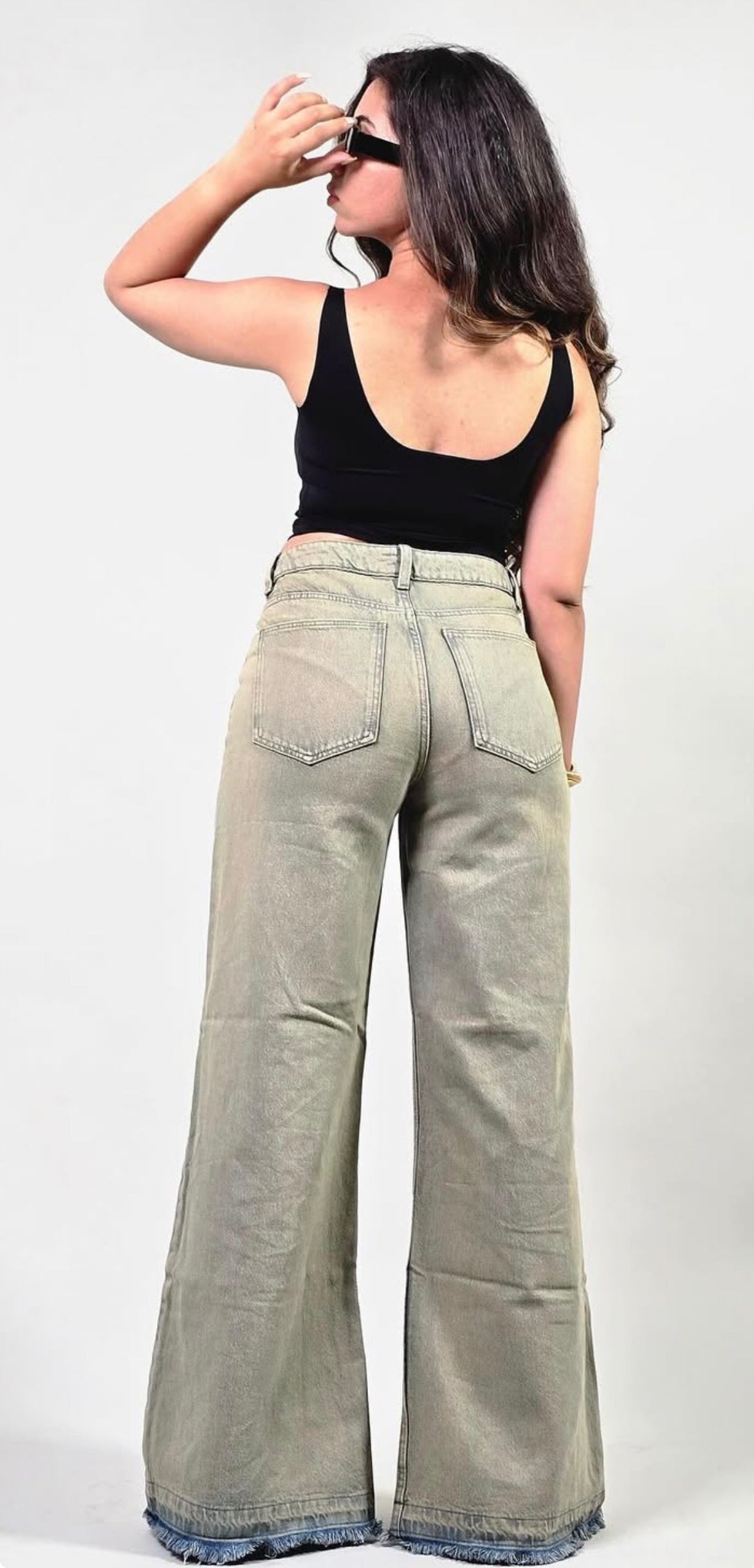 Vintage Baggy Wide Leg Denim