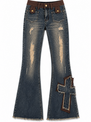 Y2K Flared Denim