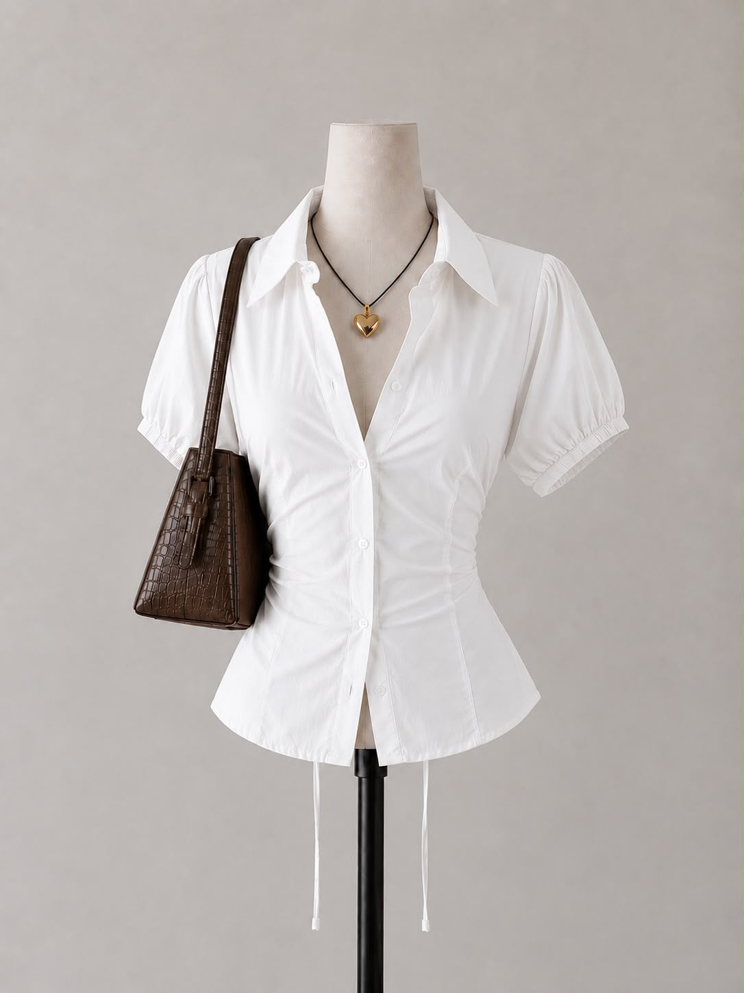 Fitted Half Sleeve Shirt