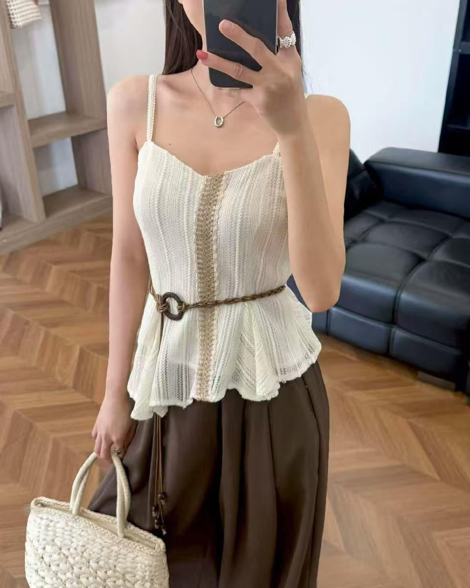 Flowy belted Top