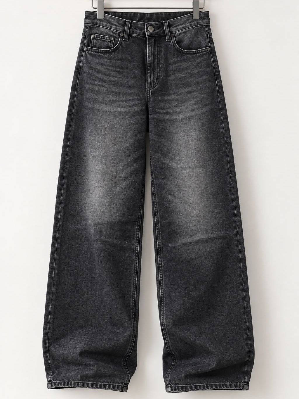 Charcoal Straight Fit Denim