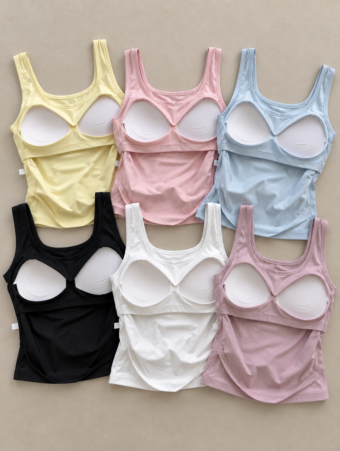 Square Neck Padded Top