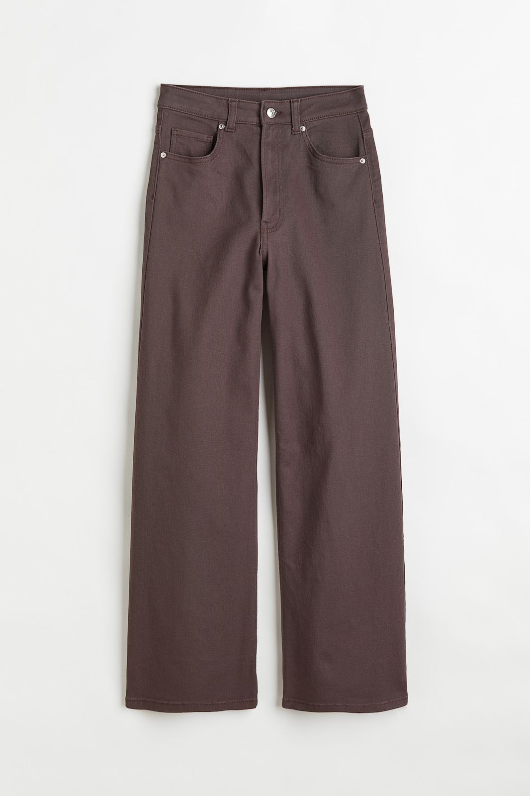 HM Brown Wide Leg Denim