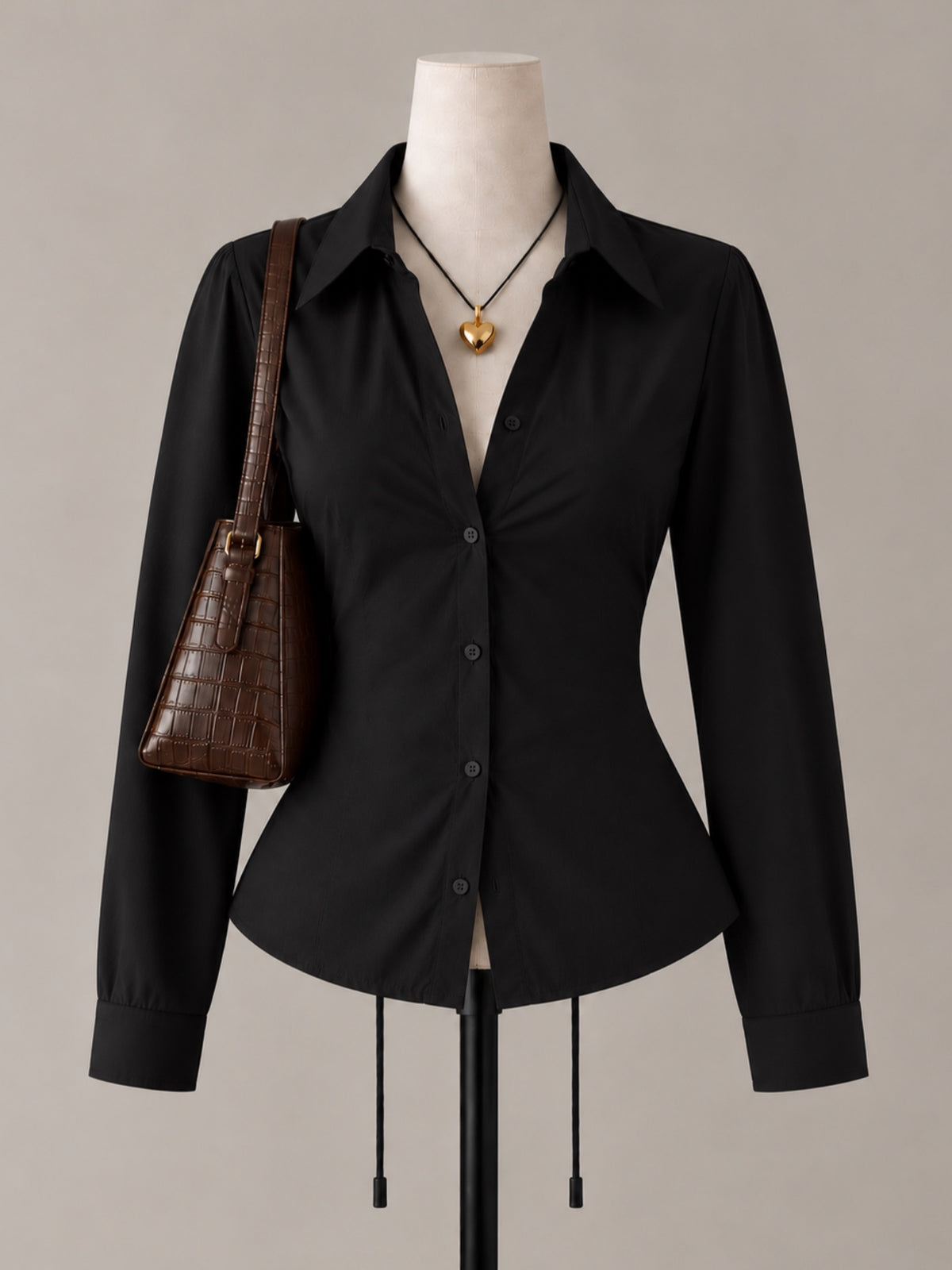 Fitted Corset Shirt