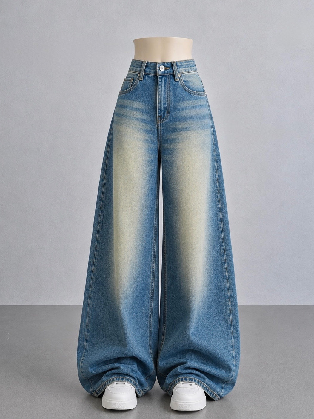 Baggy Wide Leg Denim