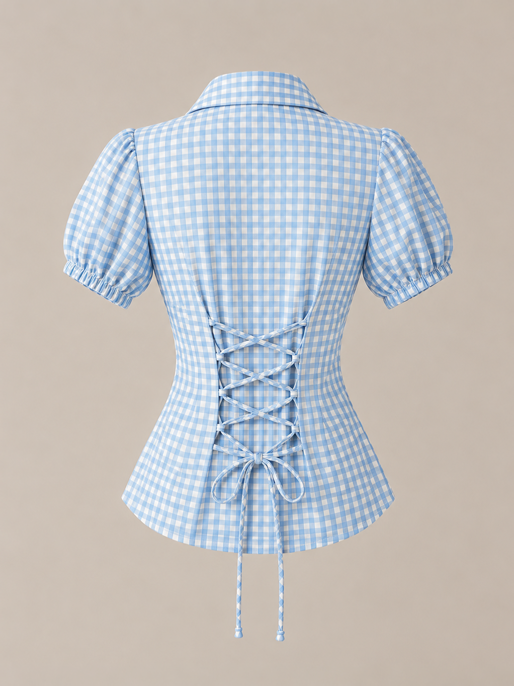 Fitted Blue Shirt