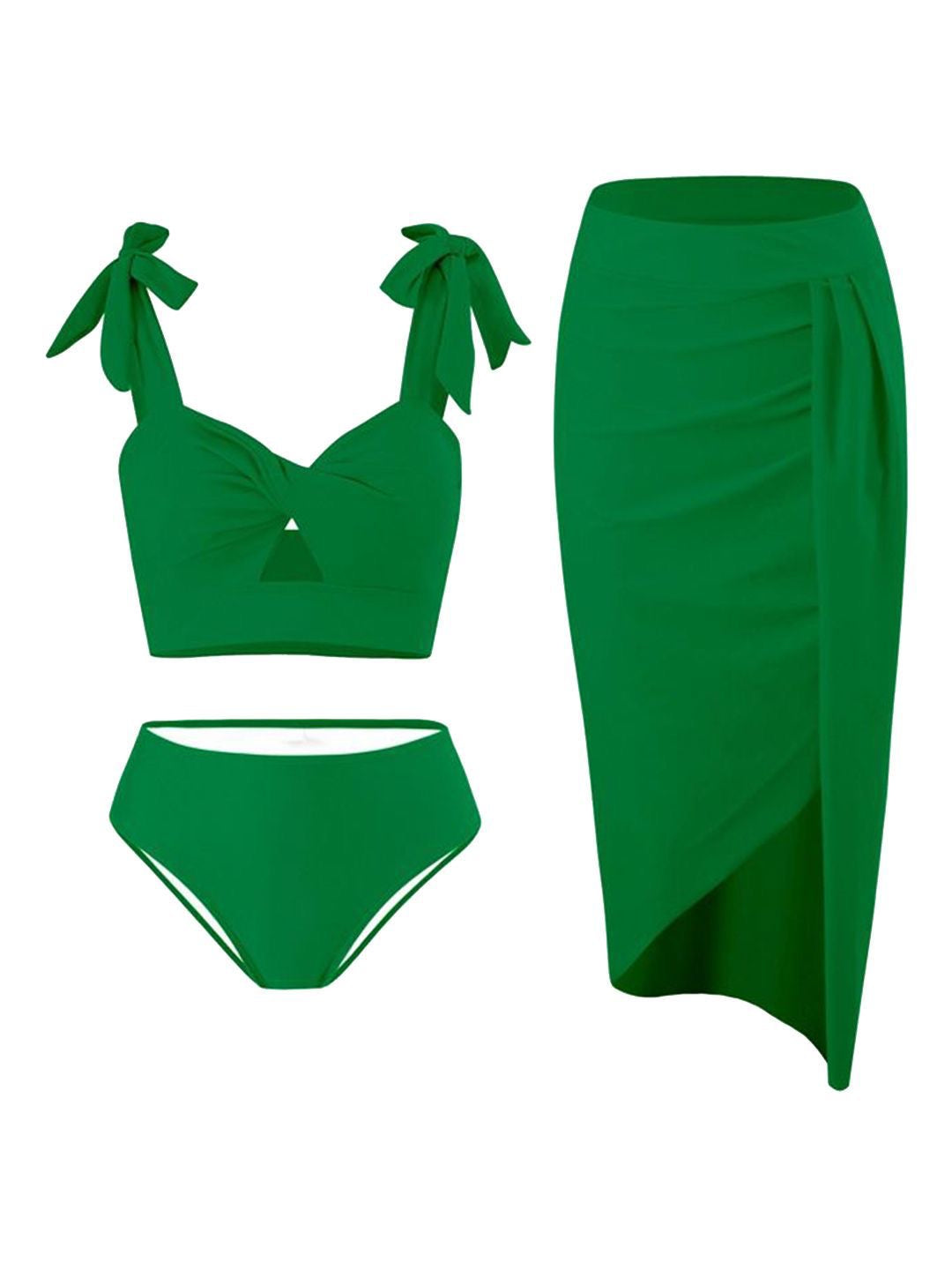 Green Beachwear