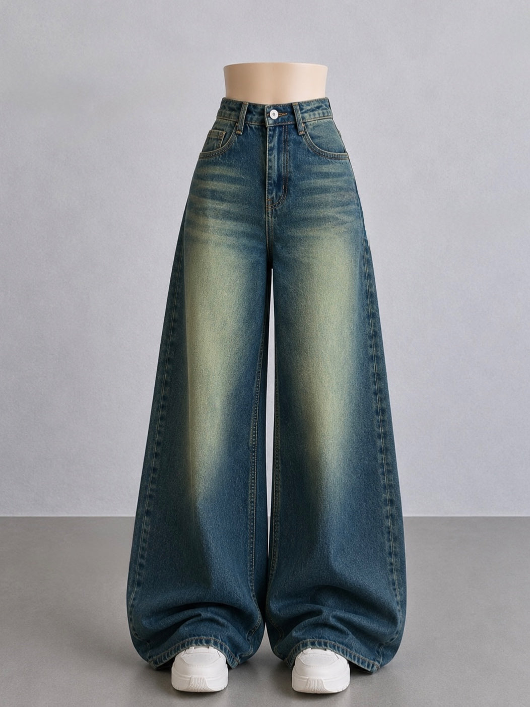 Baggy Wide Leg Denim