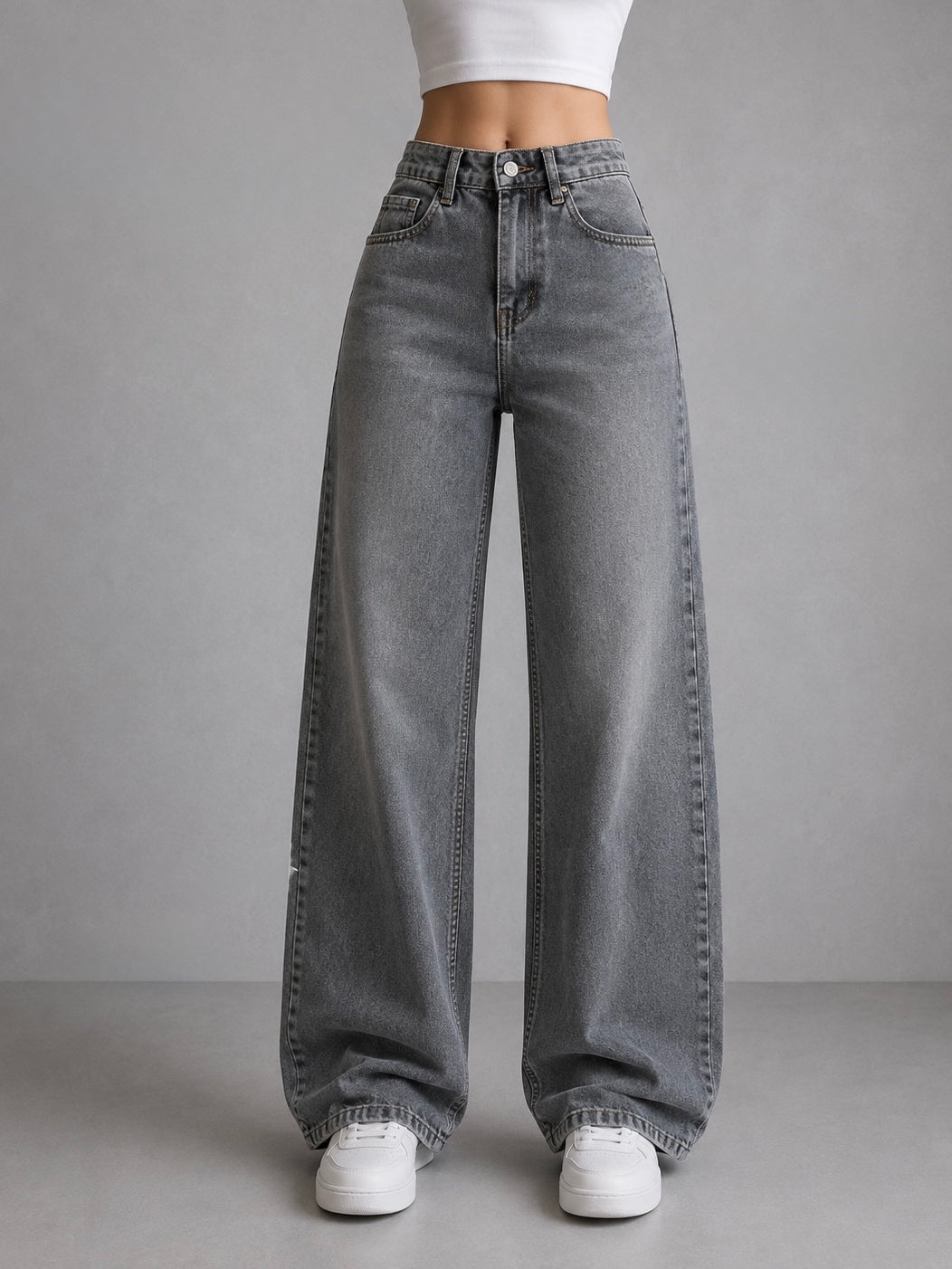 Straight Fit Relaxed Denim