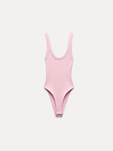 Ribbed Bodysuit