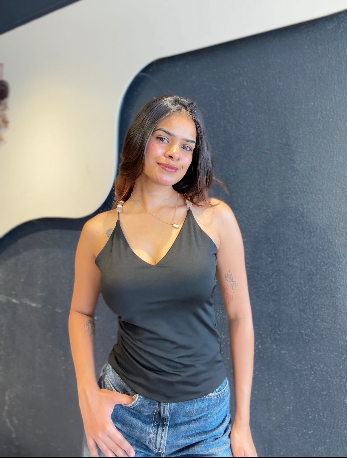 Beaded Cami Top