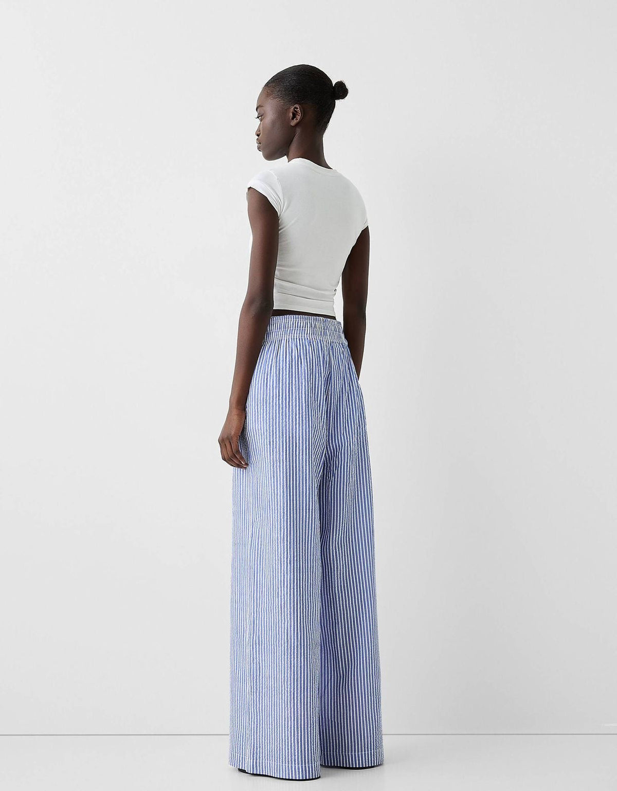 Stripped Linen Pants