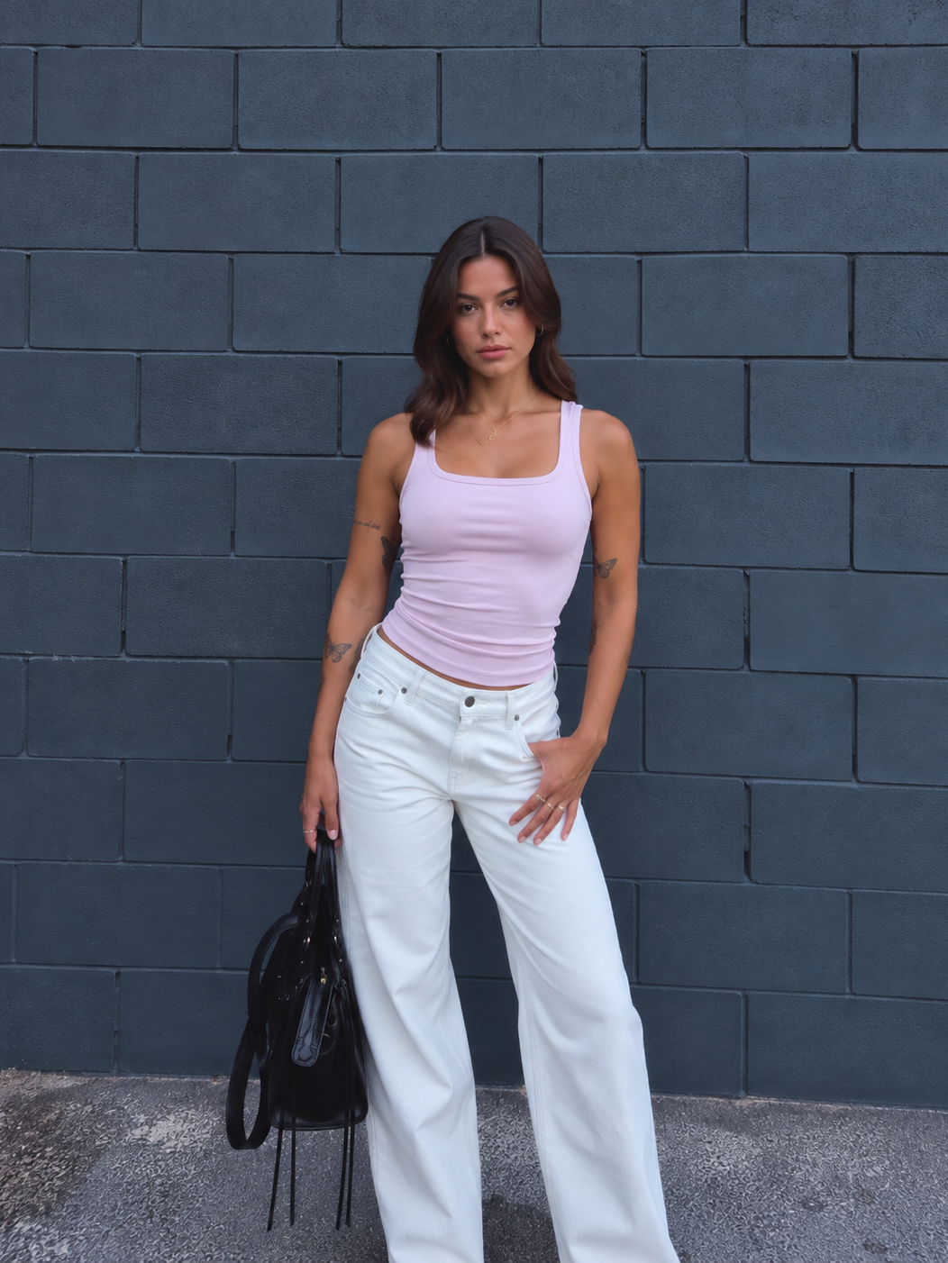 Square Neck Padded Top