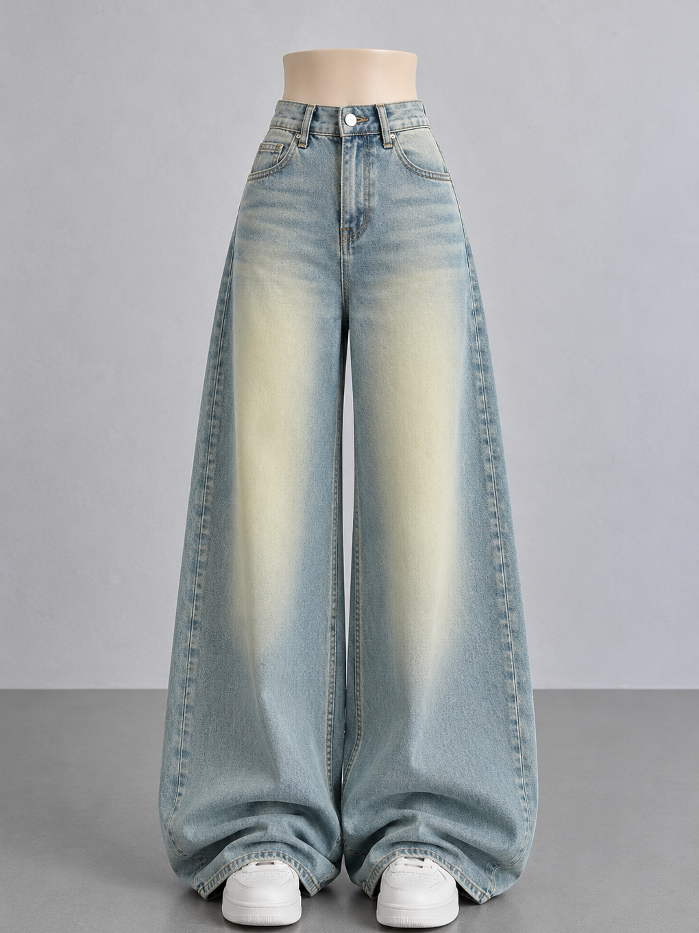 Baggy Wide Leg Denim