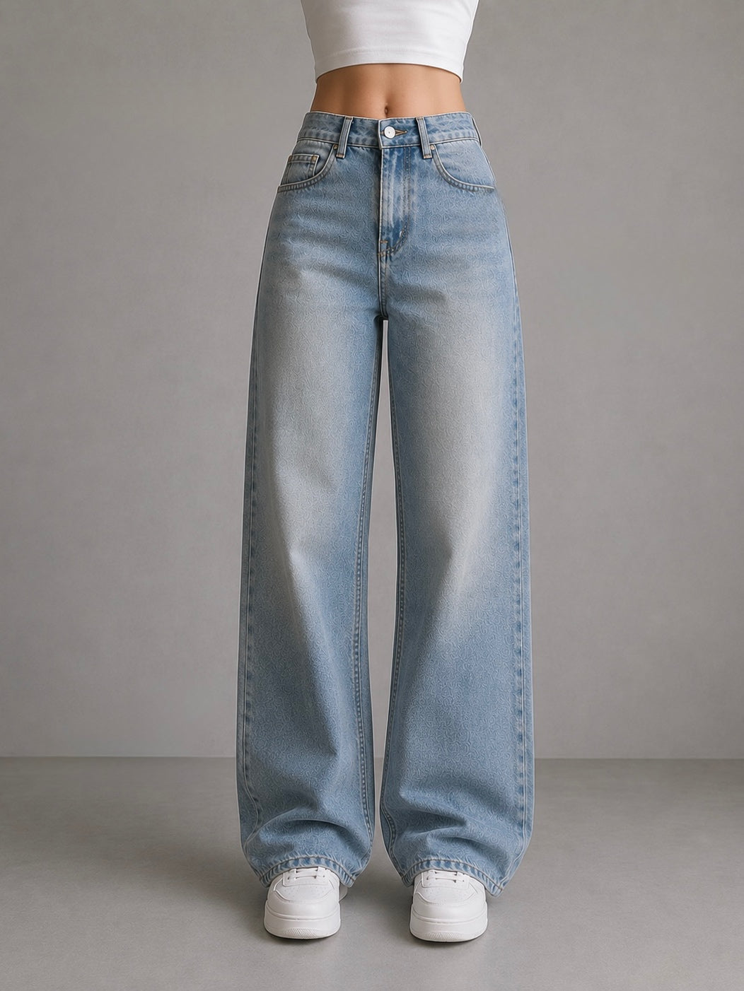 Straight Fit Relaxed Denim