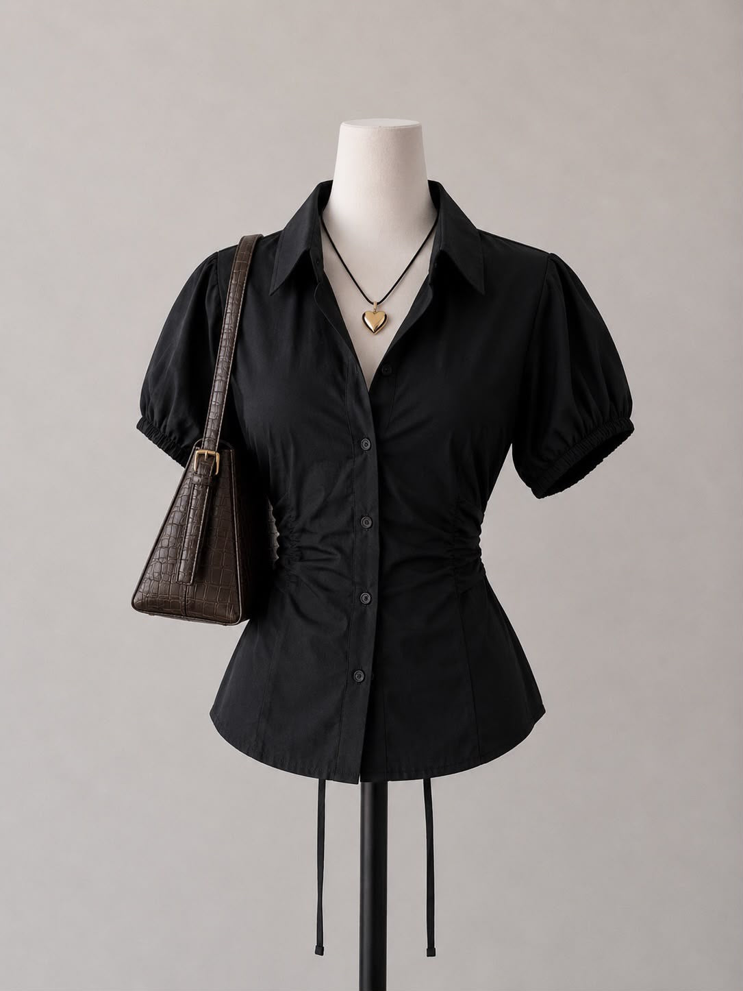 Fitted Half Sleeve Shirt