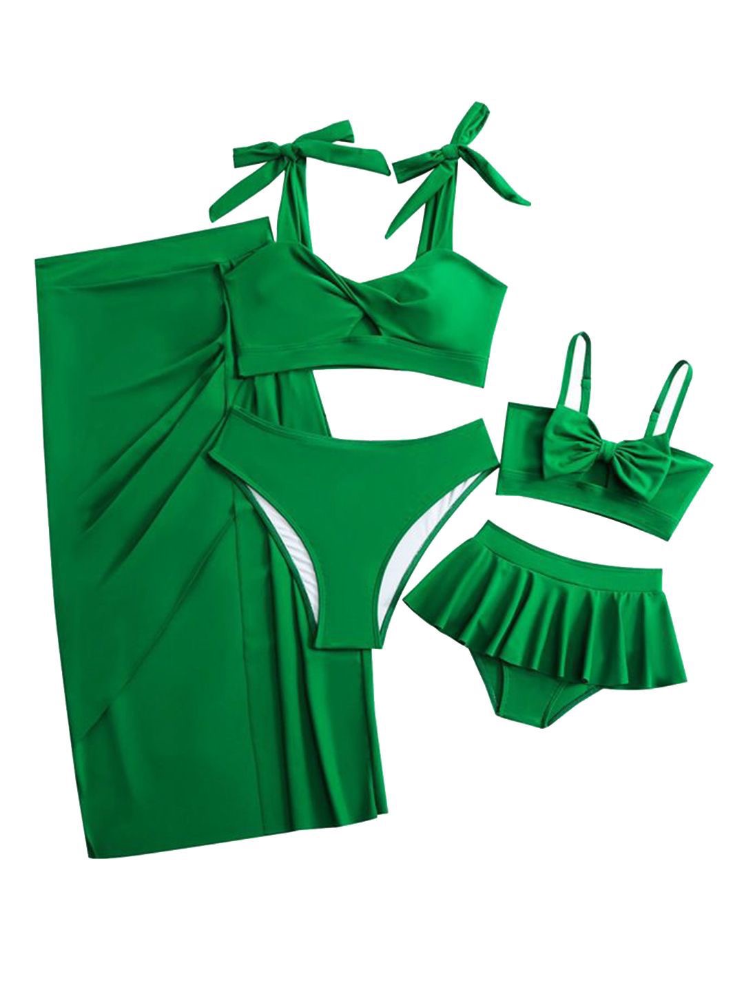 Green Beachwear