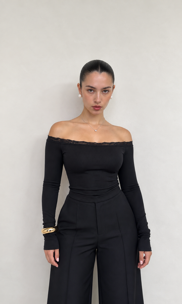 Off Shoulder Lace Top