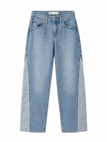 Bershka Side Detail Denim