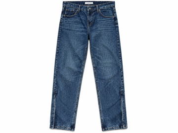 Zip Detail Denim