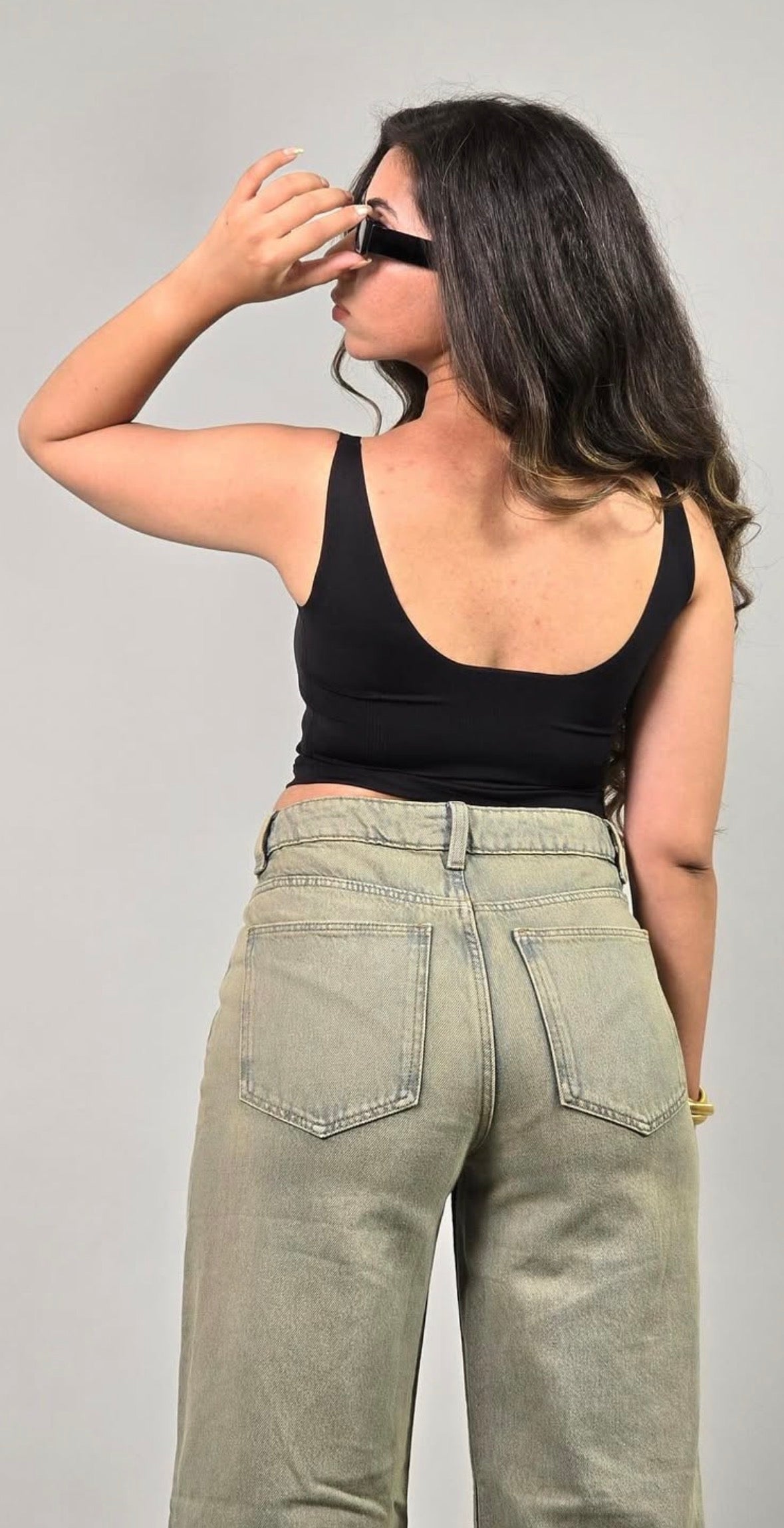 Vintage Baggy Wide Leg Denim