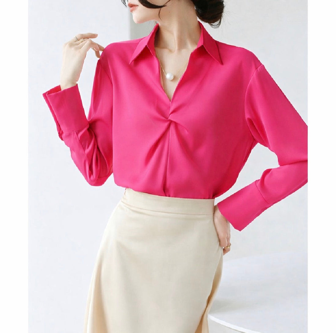 Chain Neck Full Sleeve Shirt