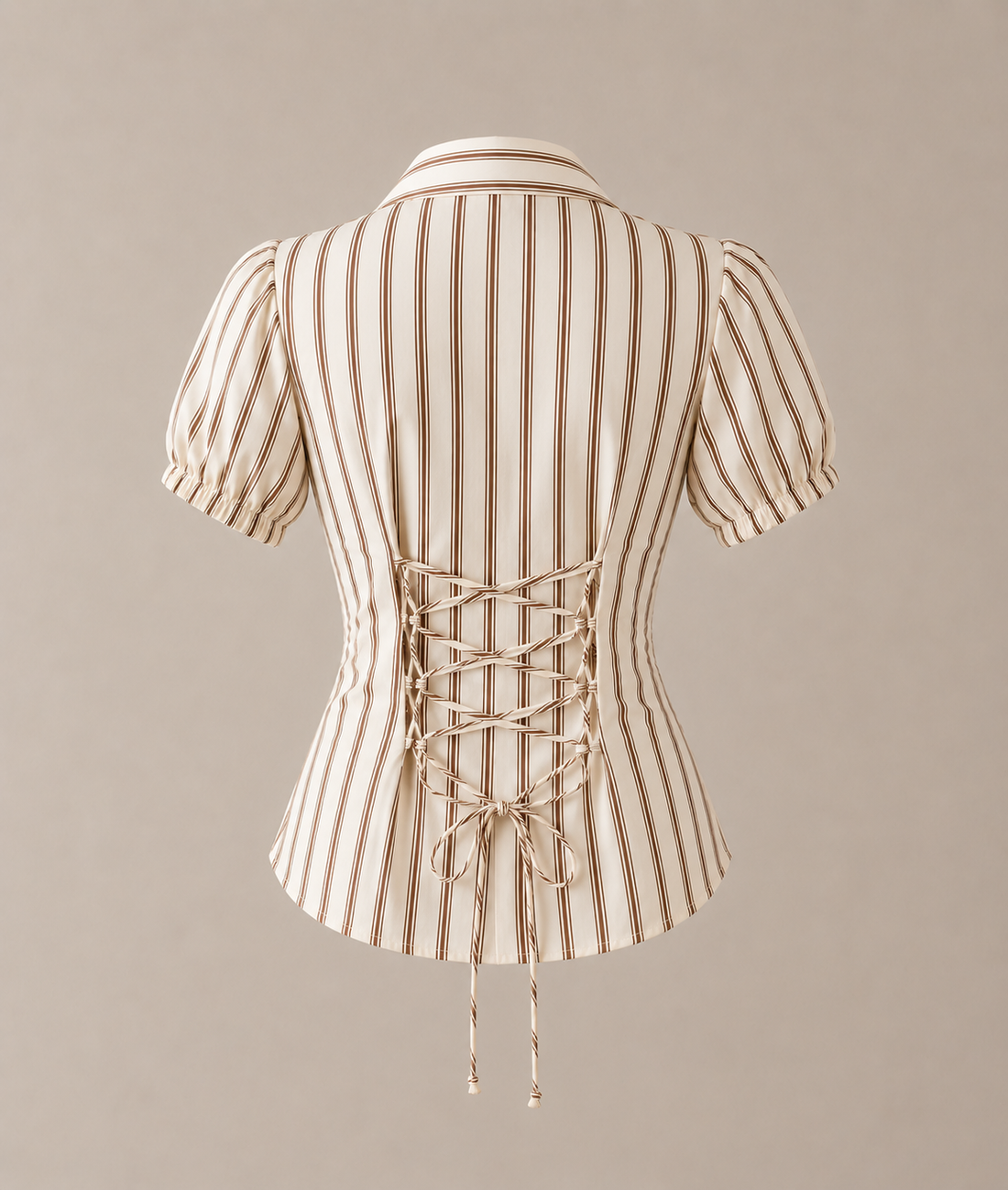 Stripped Fitted Shirt