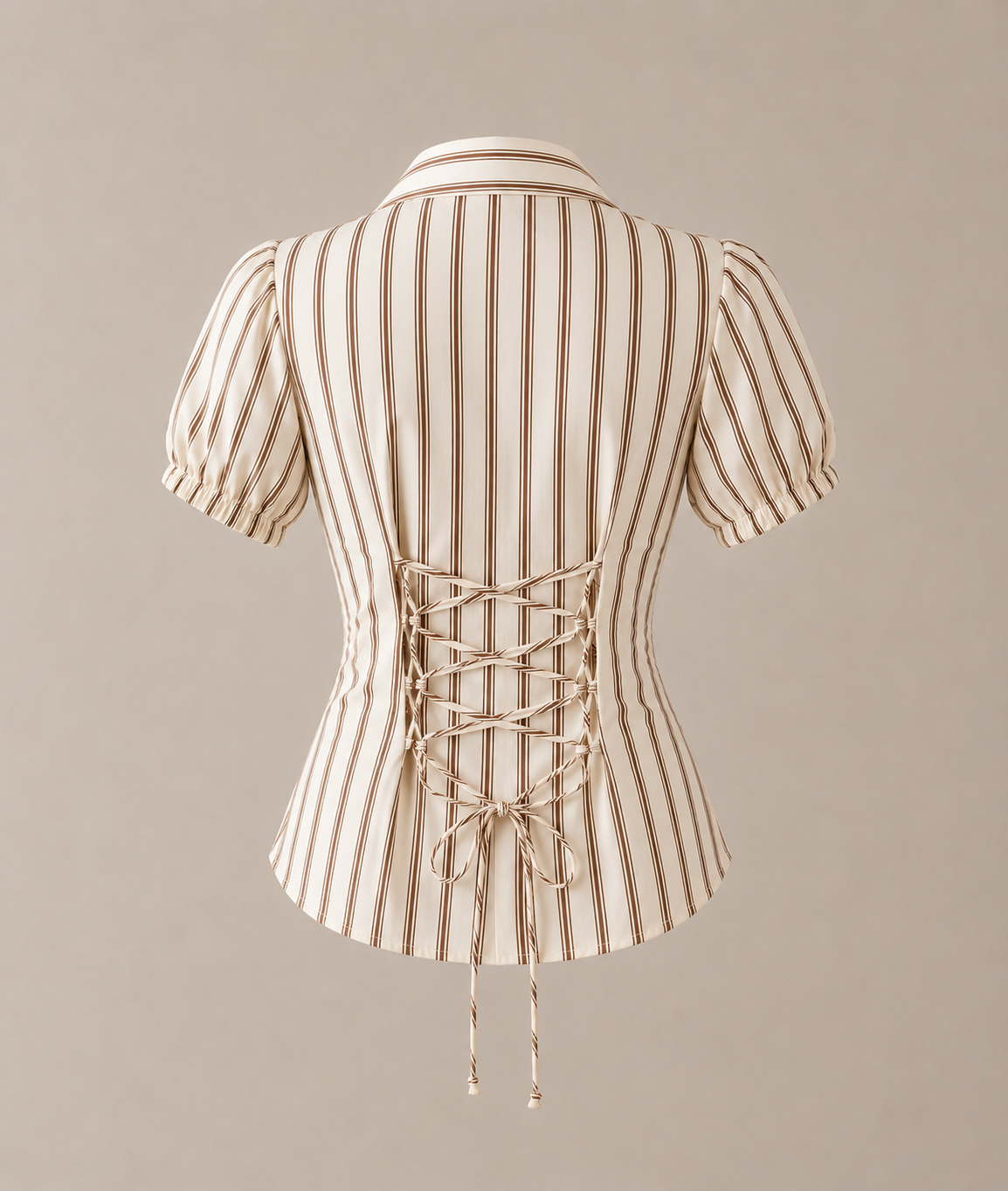 Stripped Fitted Shirt