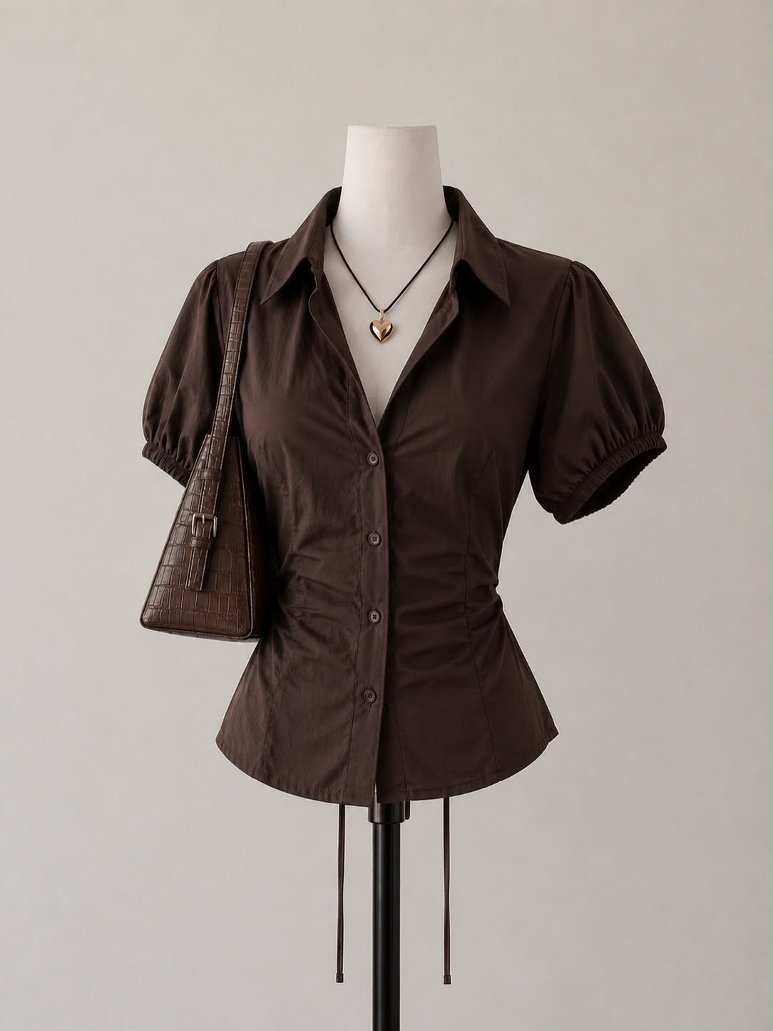 Fitted Half Sleeve Shirt