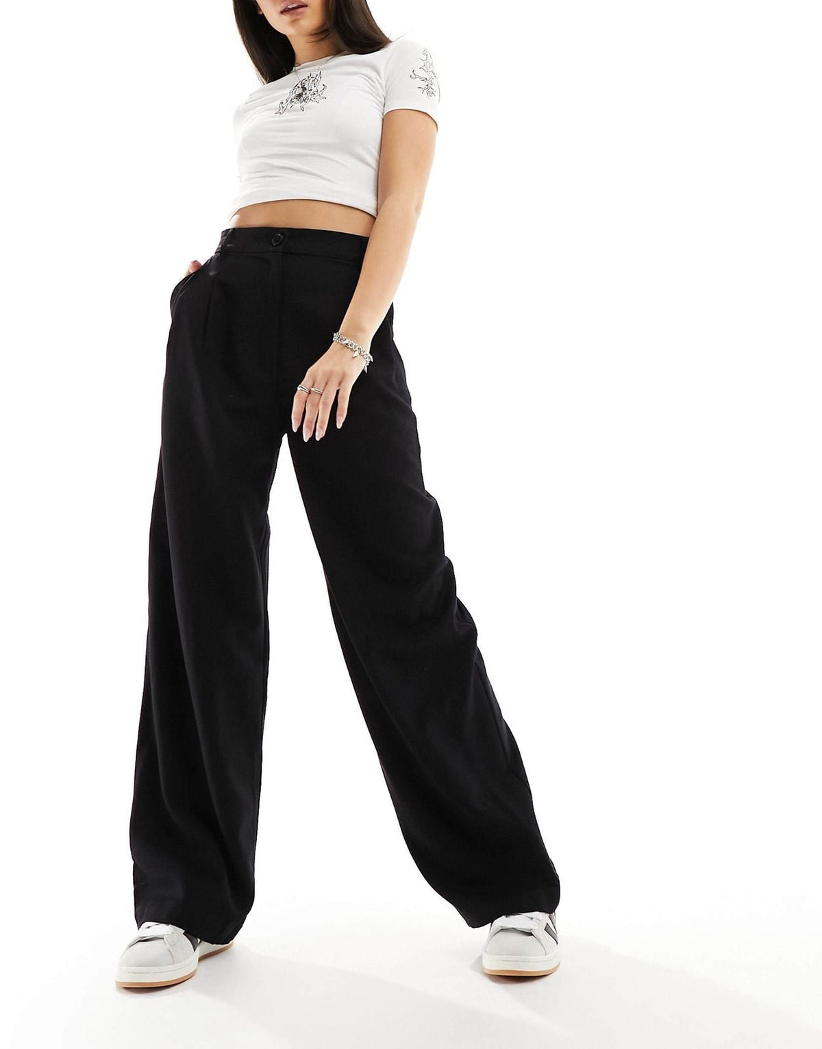 Monki high waisted trouser