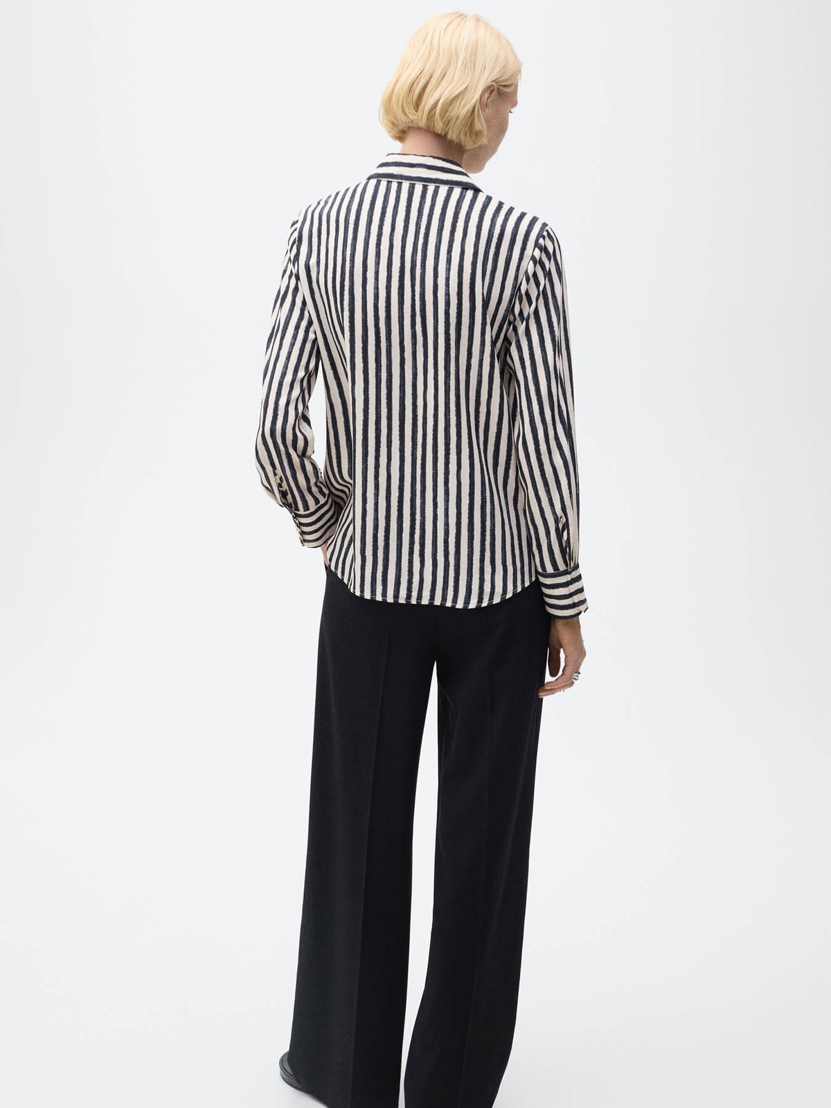 Black & White Stripped Shirt