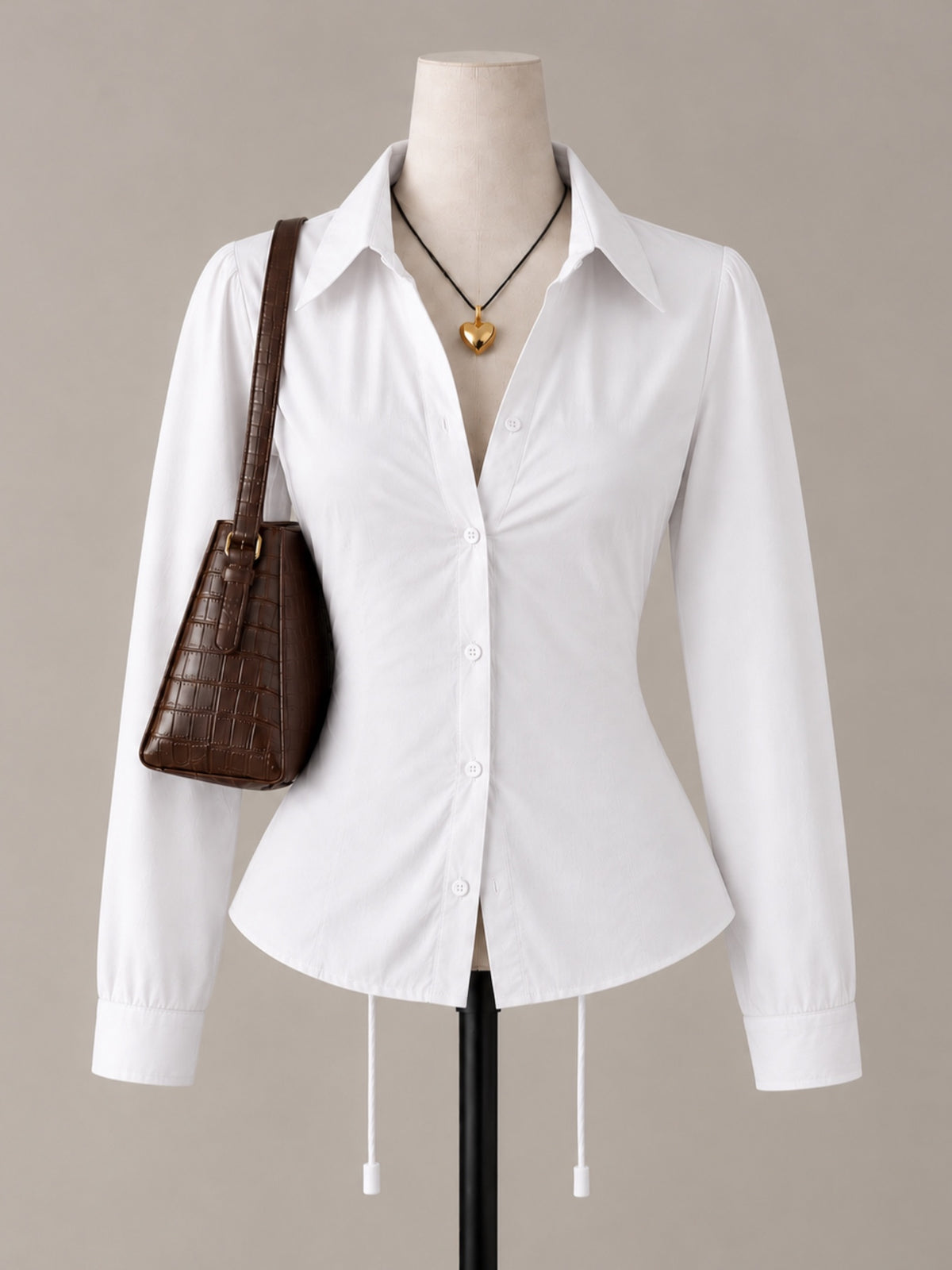 Fitted Corset Shirt