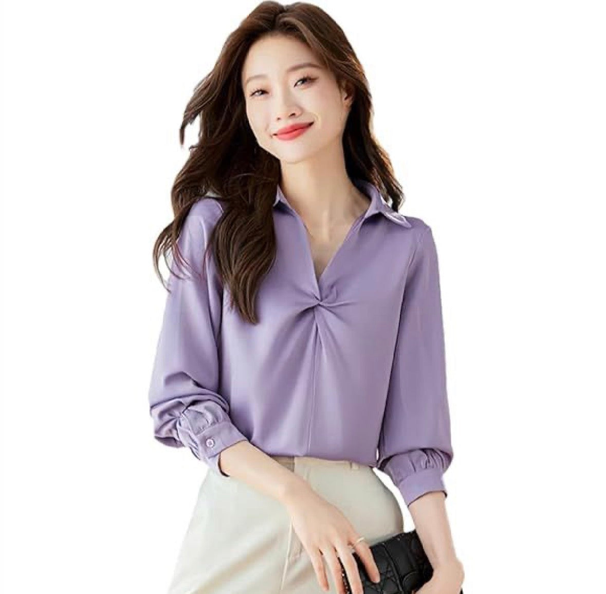 Chain Neck Full Sleeve Shirt