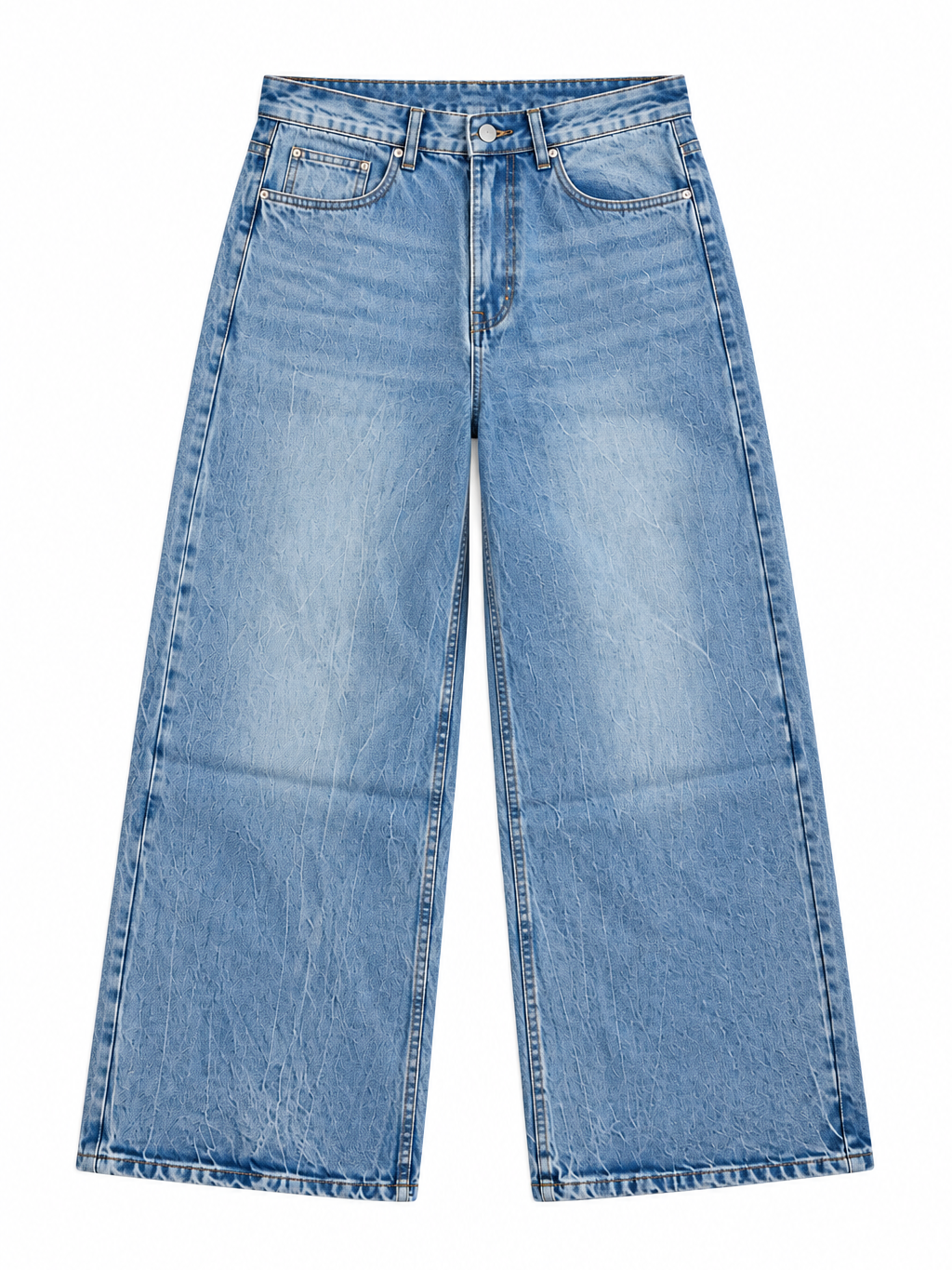 Classic Blue Baggy Denim