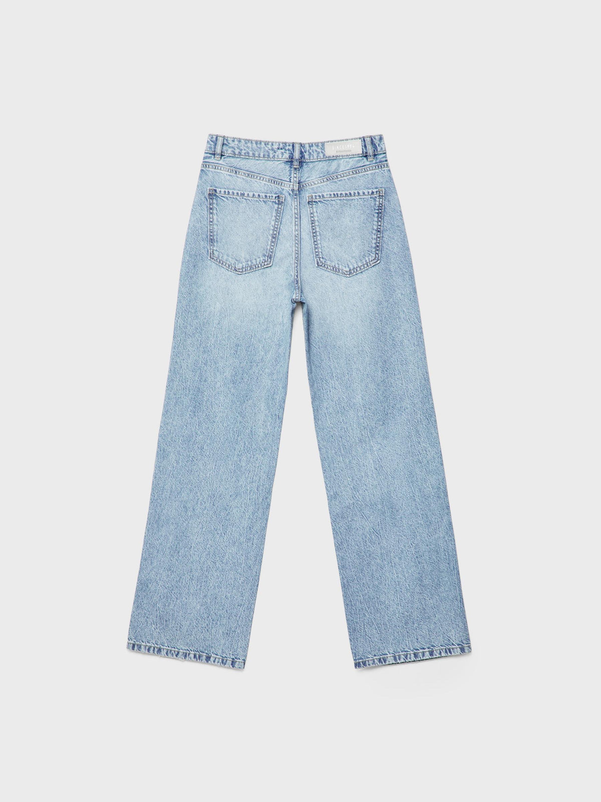 Rhinestone straight denim