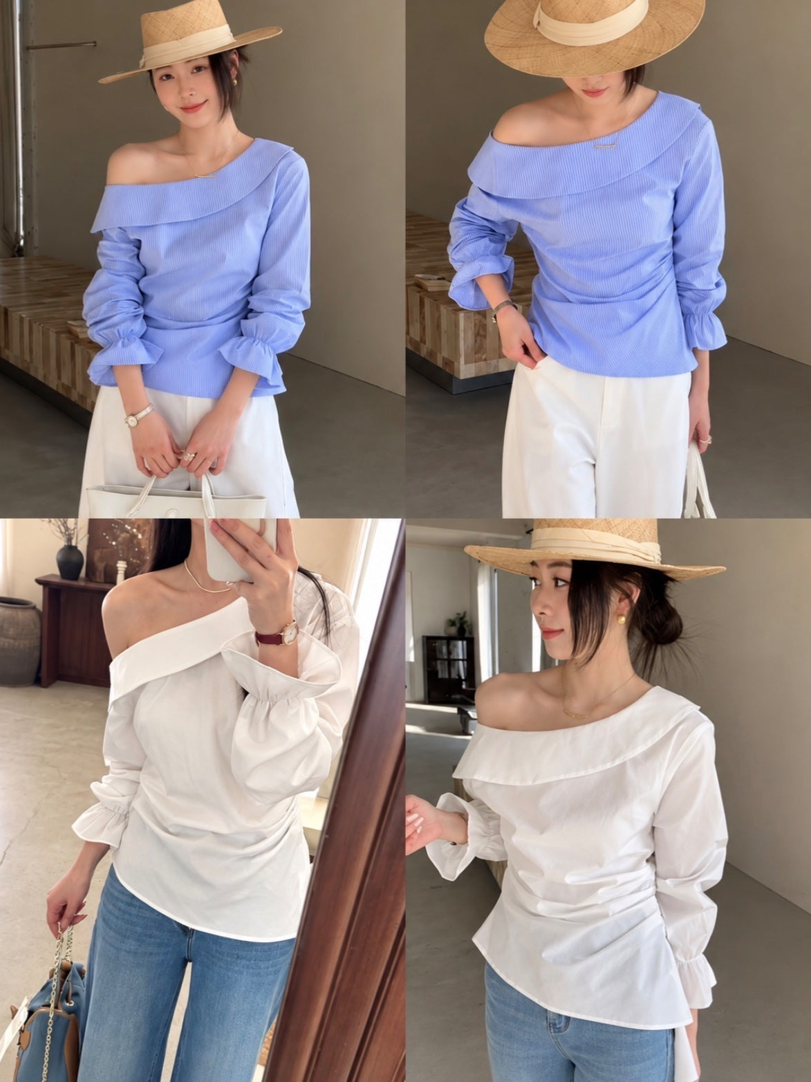 Off-Shoulder Summer Top